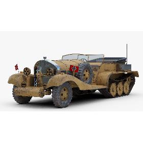 Rommel Limo (Fictional) 3D model